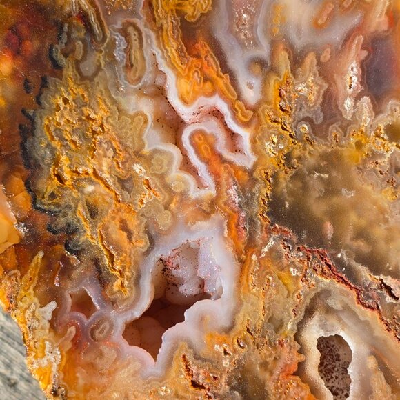 Beautiful Graveyard point Plume Agate - Picture 4 of 8